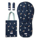 Bundle - Milky Way Pram Liner & Strap Cover Set - Thumbnail 1