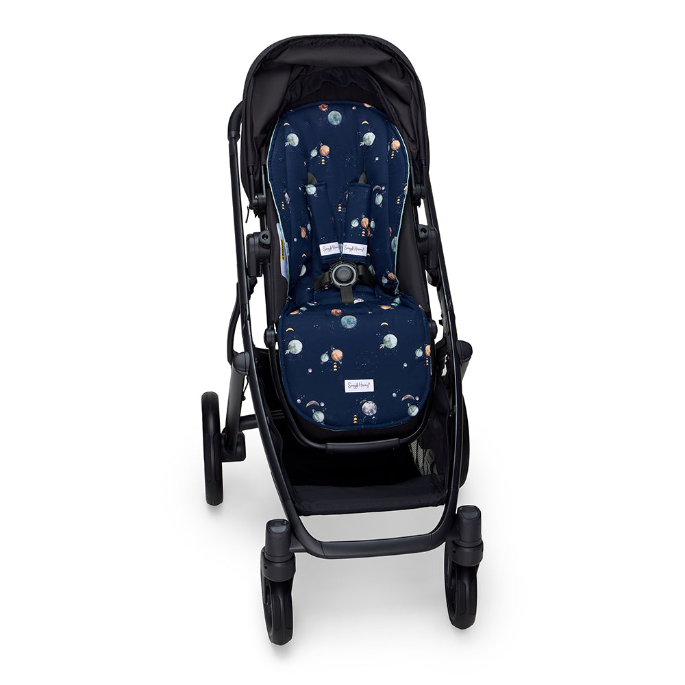 Bundle - Milky Way Pram Liner & Strap Cover Set - View 4