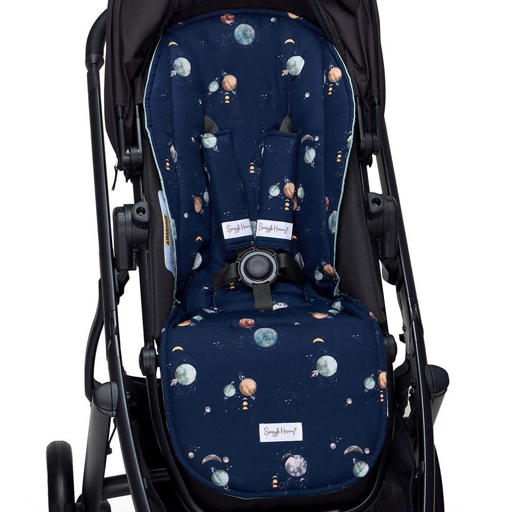 Bundle - Milky Way Pram Liner & Strap Cover Set - View 3