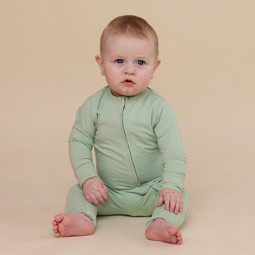 Mint Organic Snugglesuit Convertible Romper - View 2