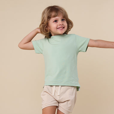 Mint Organic T-Shirt | Snuggle Hunny
