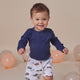 Moonlight Long Sleeve Organic Bodysuit - Thumbnail 1
