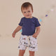 Moonlight Short Sleeve Organic Bodysuit - Thumbnail 1