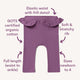 Mulberry Organic Pants with Frill - Thumbnail 4