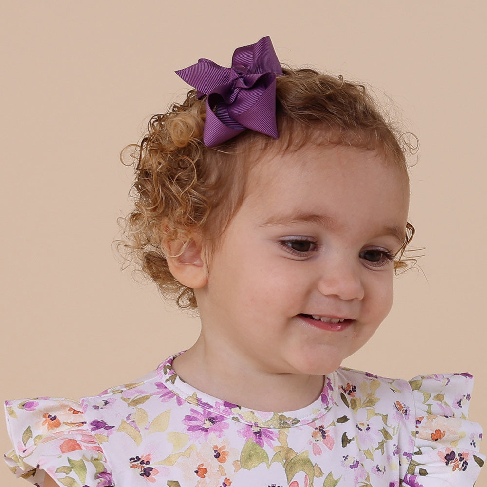 Mulberry Bow Hair Clip - View 3