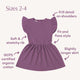 Mulberry Short Sleeve Organic Dress - Thumbnail 9