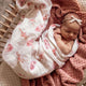 Ballerina Muslin Wrap Birth Announcement Set - Thumbnail 4