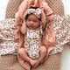 Spring Floral Organic Muslin Wrap - Thumbnail 5