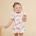 Native Bird Short Sleeve Organic Dress | Snuggle Hunny