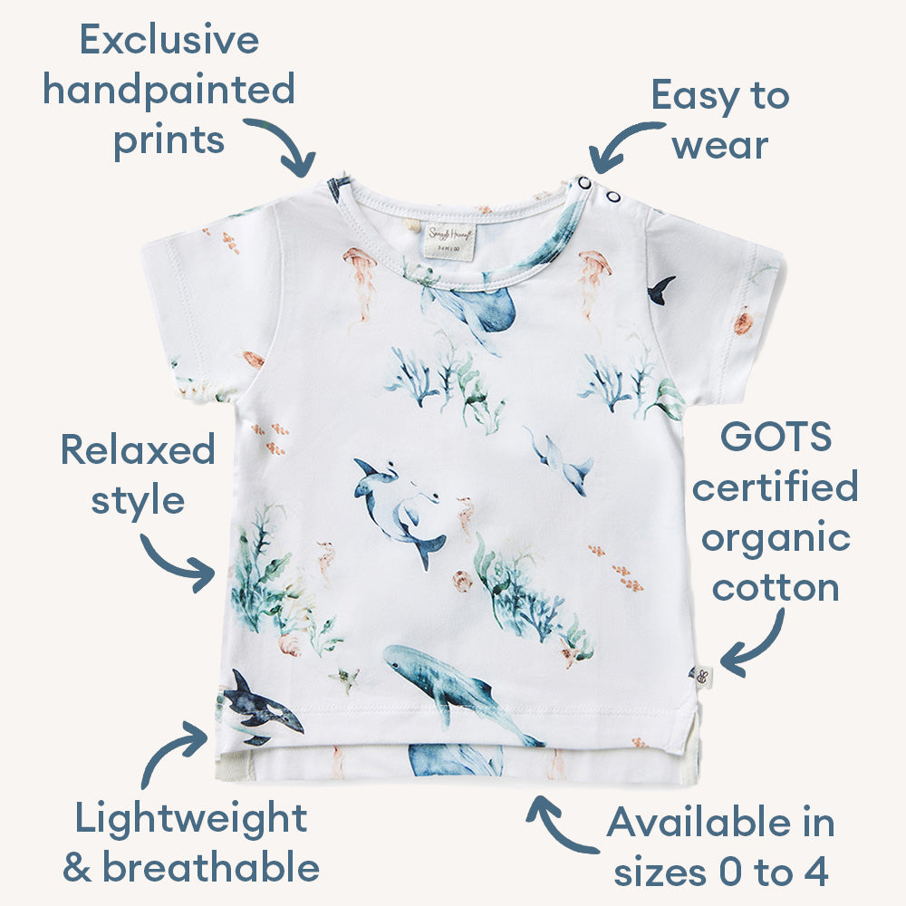 Ocean Organic T-Shirt - View 4