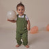 Olive Organic Joey Overalls | Snuggle Hunny