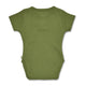 Olive Short Sleeve Organic Bodysuit - Thumbnail 4