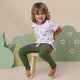 Olive Organic Pants - Thumbnail 1