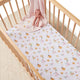 Poppy Organic Fitted Cot Sheet - Thumbnail 1