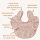 Posy Frill Snuggle Bib - Thumbnail 4