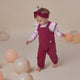 Raspberry Organic Joey Overalls - Thumbnail 5