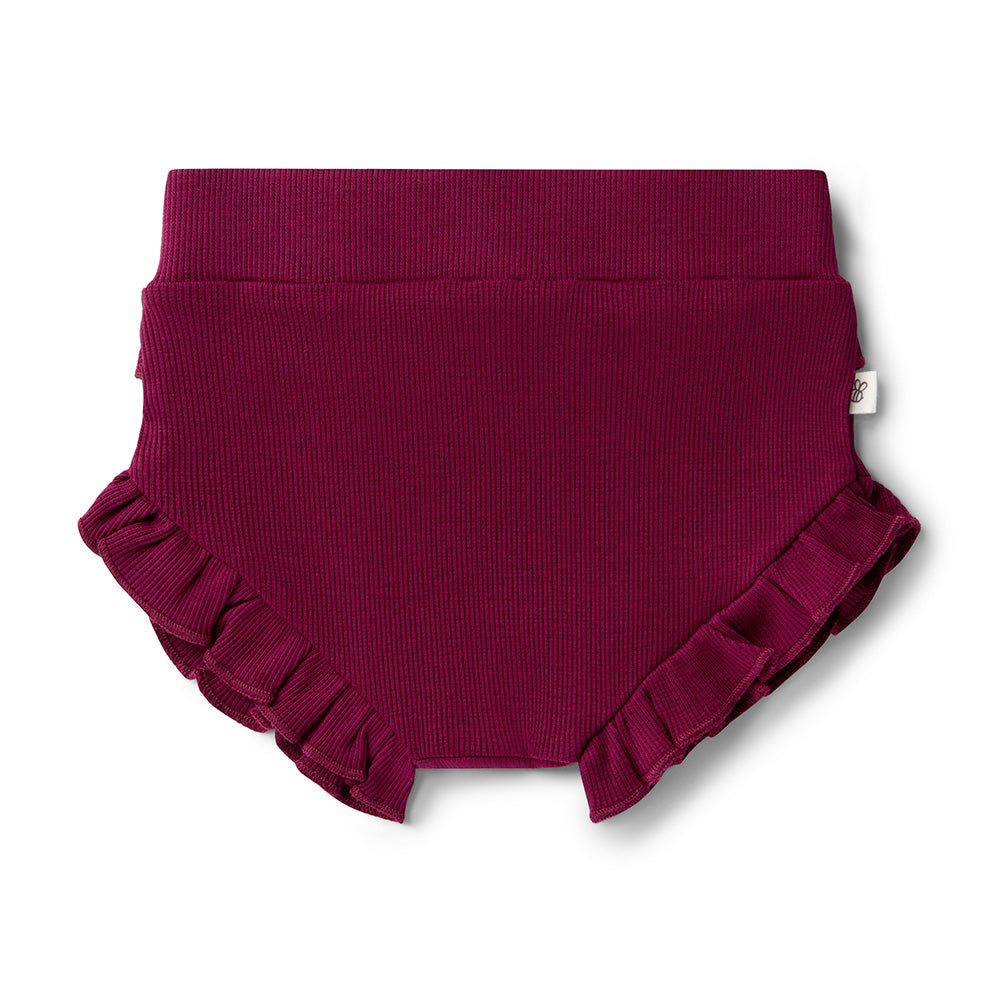 Raspberry Organic Bloomers - View 2