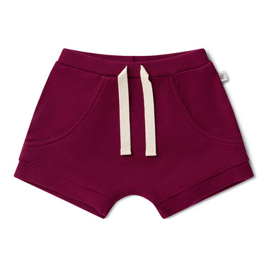 Raspberry Organic Shorts | Snuggle Hunny
