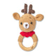 Handmade Reindeer Crochet Rattle - Thumbnail 2