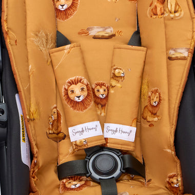 Roar Universal Pram Strap Covers | Snuggle Hunny