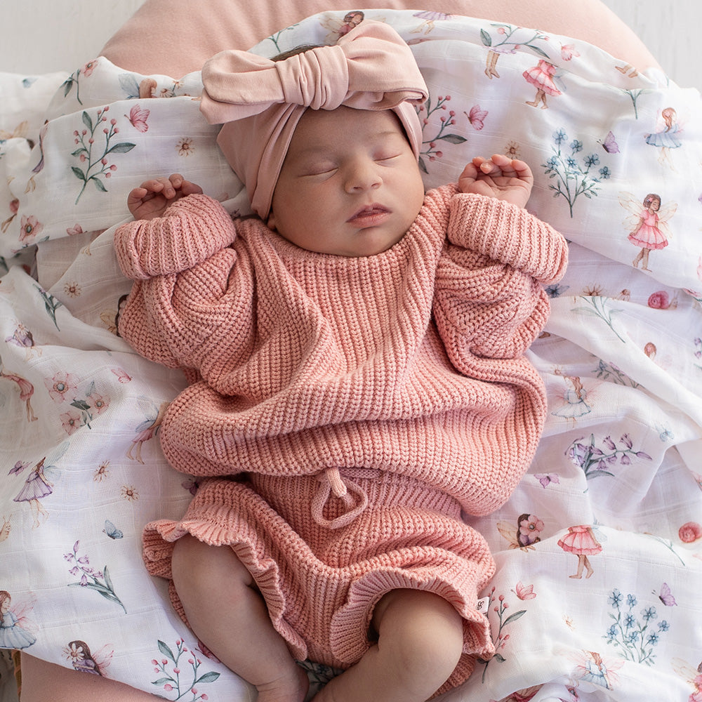Rosa Organic Cotton Knit Bloomers - View 8