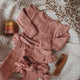 Rose Long Sleeve Organic Bodysuit - Thumbnail 6