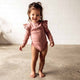 Rose Long Sleeve Organic Bodysuit - Thumbnail 3