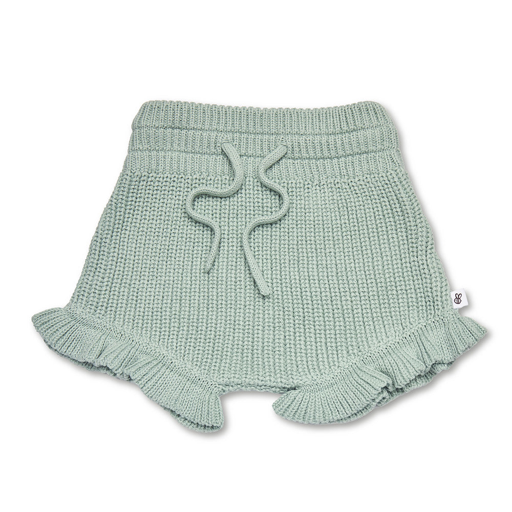 Sage Organic Cotton Knit Bloomers - View 2