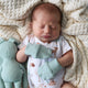 Sage Organic Cotton Rib Mittens - Thumbnail 2