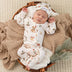 Santa's Toy Shop Organic Snugglesuit Convertible Romper | Snuggle Hunny