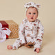 Santa's Toy Shop Organic Snugglesuit Convertible Romper - Thumbnail 5