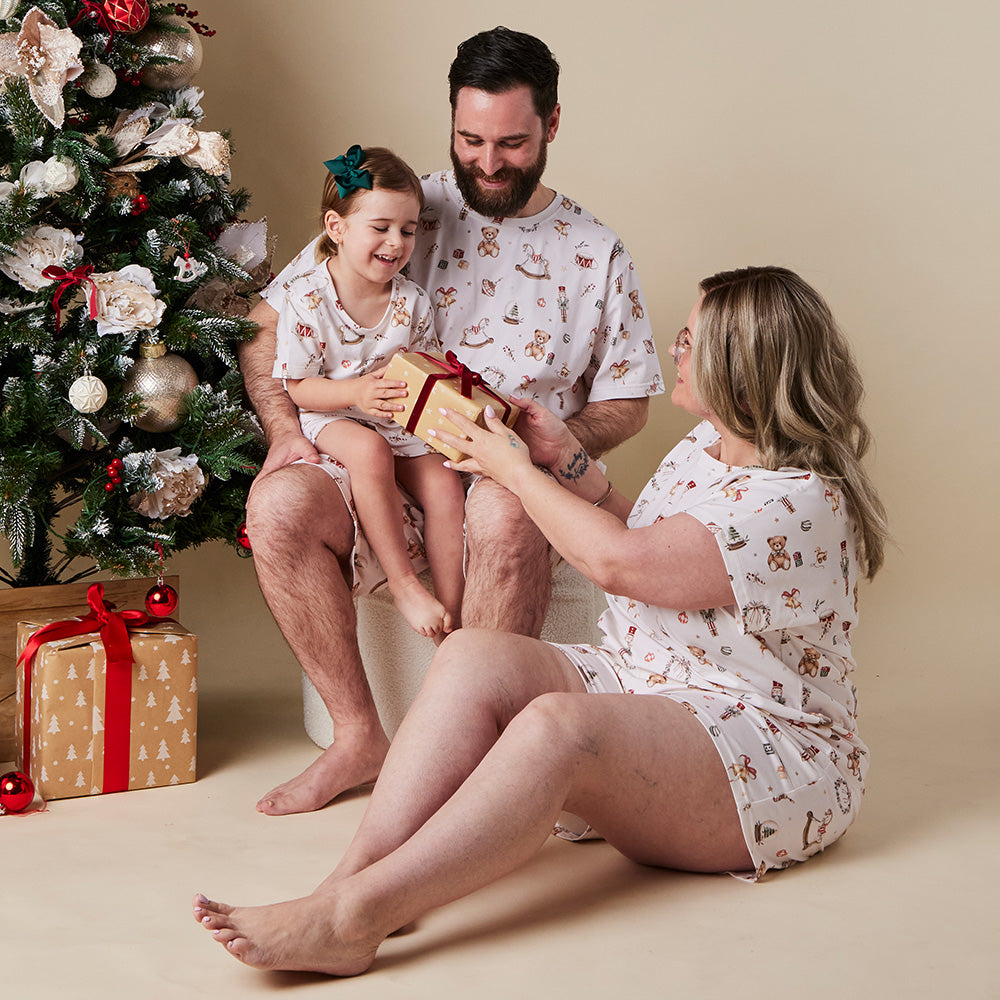 Santa's Toy Shop Organic Mens PJ Set - View 9