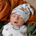Santa's Toy Shop Organic Knotted Beanie | Snuggle Hunny