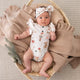 Santa's Toy Shop Short Sleeve Organic Bodysuit with Frill - Thumbnail 10