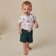 Santa's Toy Shop Short Sleeve Organic Bodysuit - Thumbnail 10