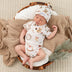 Santa's Toy Shop Short Sleeve Organic Bodysuit | Snuggle Hunny