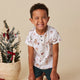 Santa's Toy Shop Organic Short Sleeve Top - Thumbnail 2