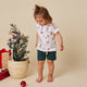 Santa's Toy Shop Organic Short Sleeve Top - Thumbnail 7