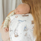 Set Sail Organic Cotton Burp Cloth - Thumbnail 1