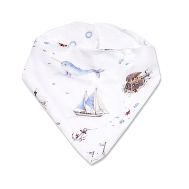 Set Sail Organic Dribble Bib | Snuggle Hunny
