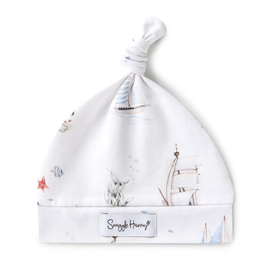 Set Sail Organic Knotted Beanie | Snuggle Hunny