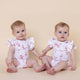 Ballerina Short Sleeve Organic Bodysuit with Frill - Thumbnail 9