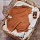 Chestnut Short Sleeve Organic Bodysuit - Thumbnail 12