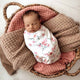 Camille Organic Snuggle Swaddle & Topknot Set - Thumbnail 4