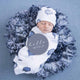 Cloud Chaser Snuggle Swaddle Birth Announcement Set - Thumbnail 3