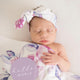 Lilac Skies Snuggle Swaddle Birth Announcement Set - Thumbnail 5