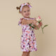 Blushing Beauty Short Sleeve Organic Dress - Thumbnail 7