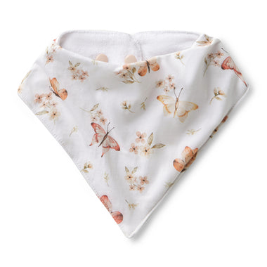 Butterfly Organic Dribble Bib | Snuggle Hunny