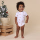 Candy Cane Short Sleeve Organic Bodysuit - Thumbnail 7