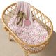 Cherry Blossom Organic Bassinet Sheet / Change Pad Cover - Thumbnail 11